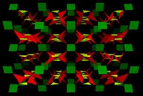 Graphical abstract: A novel metal–organic ternary topology constructed from triangular, square and tetrahedral molecular building blocks