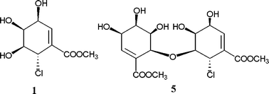 Graphical abstract: Pericosines, antitumour metabolites from the sea hare-derived fungus Periconia byssoides. Structures and biological activities