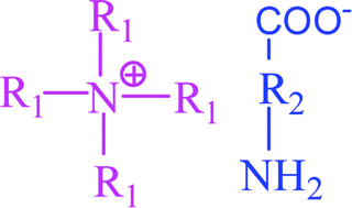 Graphical abstract: Tetraalkylammonium amino acids as functionalized ionic liquids of low viscosity