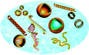 Graphical abstract: Aqueous self-assembly of aromatic rod building blocks