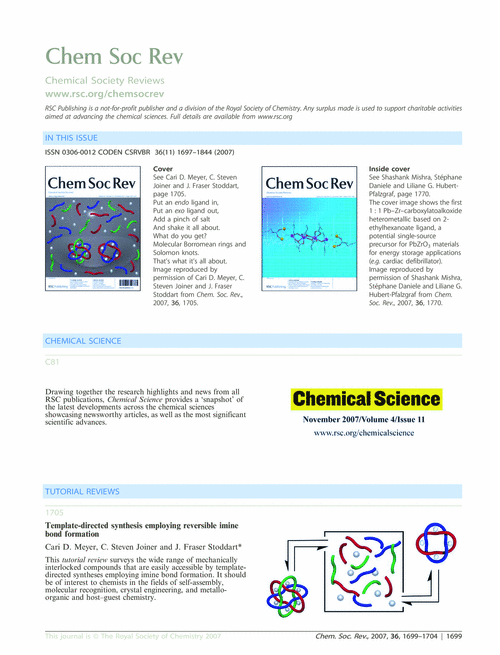 Contents and Chemical Science