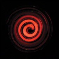 Graphical abstract: The characteristic red chemiluminescence from reactions with acidic potassium permanganate: further spectroscopic evidence for a manganese(ii) emitter