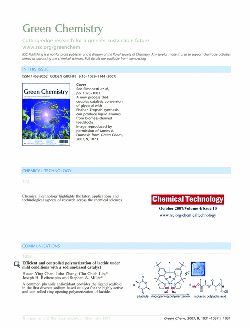 Contents and Chemical Technology