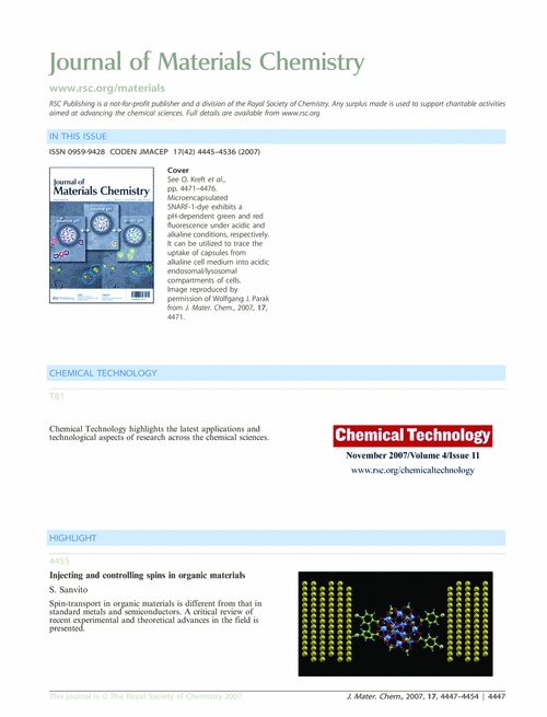 Contents and Chemical Technology