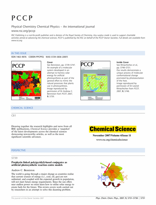 Contents and Chemical Science