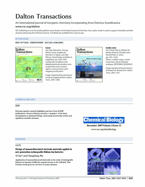 Contents and Chemical Biology