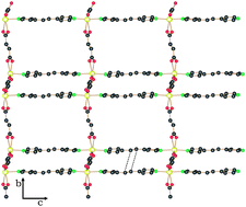 Graphical abstract: Designed self-assembly of a reactive metal–organic framework with quasi α-Po topology