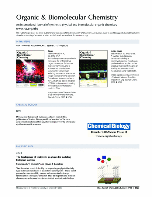 Contents and Chemical Biology