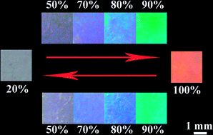 Graphical abstract: Colorful humidity sensitive photonic crystal hydrogel