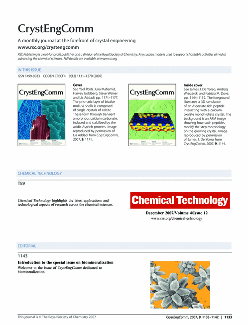 Contents and Chemical Technology