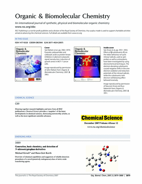 Contents and Chemical Science