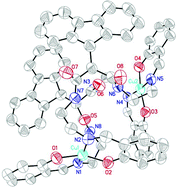 Graphical abstract: New fluorenyl-substituted ditopic dioxotetraamine ligands and their copper(ii) complexes—synthesis, crystal structure, magnetic properties and solution behavior