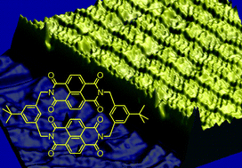 Graphical abstract: A rigid sublimable naphthalenediimide cyclophane as model compound for UHV STM experiments