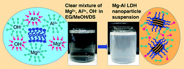 Graphical abstract: Synthesis of unusual coral-like layered double hydroxide microspheres in a nonaqueous polar solvent/surfactant system