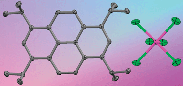 Graphical abstract: Isolation and X-ray structural characterization of tetraisopropylpyrene cation radical