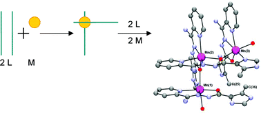 Graphical abstract: Complete and ‘incomplete’ [2 × 2] grids by self-assembly with a sterically hindered ditopic imidazole hydrazone ligand—structural and magnetic studies