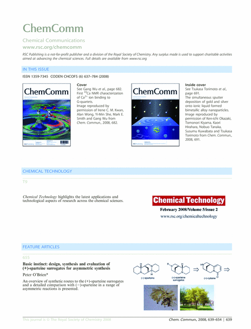 Contents and Chemical Technology