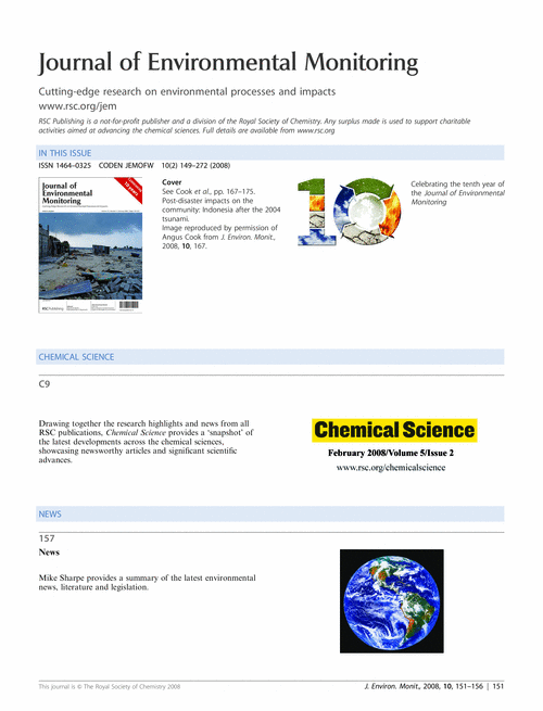 Contents and Chemical Science