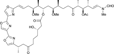 Graphical abstract: Total synthesis of (−)-ulapualide A, a novel tris-oxazole macrolide from marine nudibranchs, based on some biosynthesis speculation