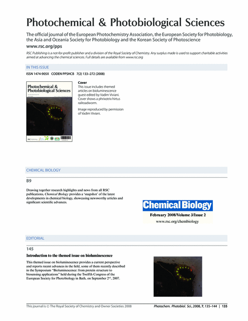 Contents and Chemical Biology