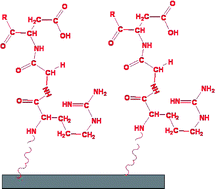 Graphical abstract: Production and performance of biomaterials containing RGD peptides