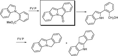 Graphical abstract: Isoindolo[2,1-a]indol-6-one—a new pyrolytic synthesis and some unexpected chemical properties