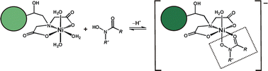 Graphical abstract: Immobilised metal affinity chromatography for the capture of hydroxamate-containing siderophores and other Fe(iii)-binding metabolites directly from bacterial culture supernatants