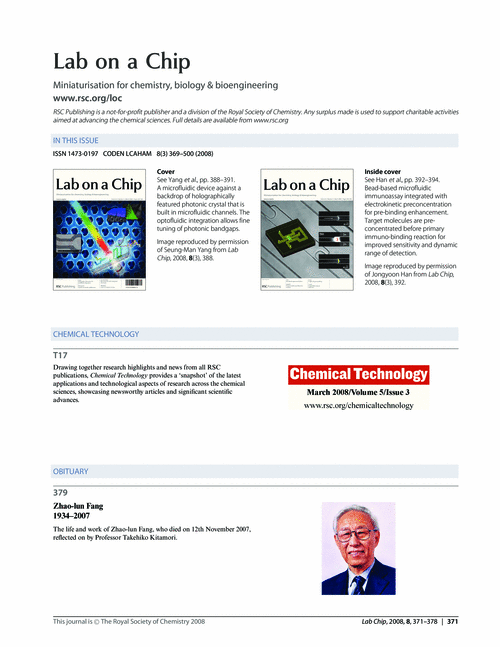 Contents and Chemical Technology