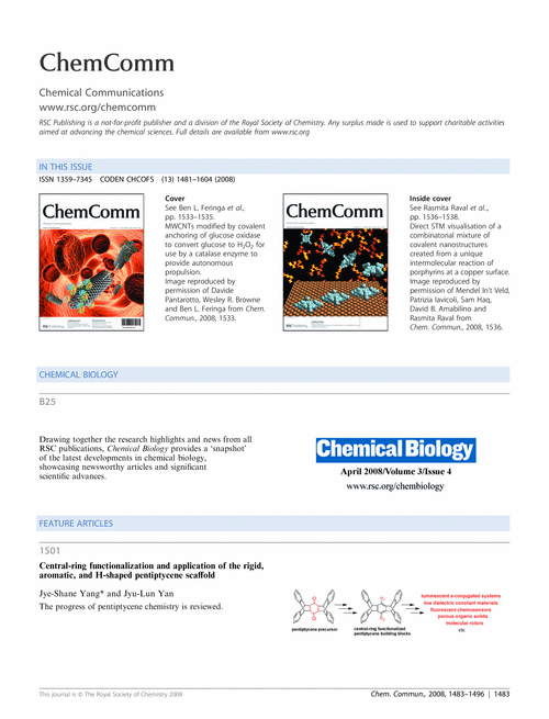 Contents and Chemical Biology