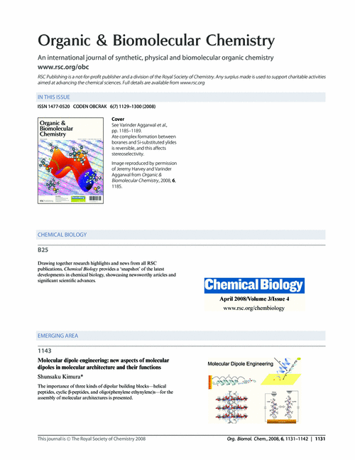 Contents and Chemical Biology