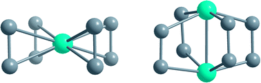 Graphical abstract: Polycarbide nickel clusters containing interstitial Ni(η2-C2)4 and Ni2(μ-η2-C2)4 acetylide moieties: mimicking the supersaturated Ni–C solutions preceding the catalytic growth of CNTs with the structures of [HNi25(C2)4(CO)32]3− and [Ni22(C2)4(CO)28Cl]3−