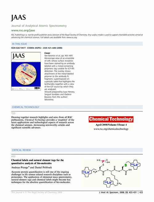 Contents and Chemical Technology