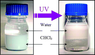 Graphical abstract: Self-cleaning anatase nanorods: photocatalytic removal of structure directing agents and subsequent surface modification