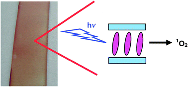 Graphical abstract: Photoactive oriented films of layered double hydroxides