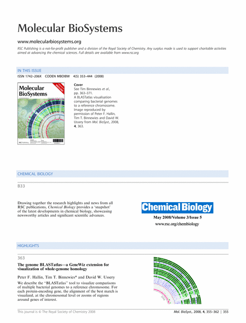 Contents and Chemical Biology