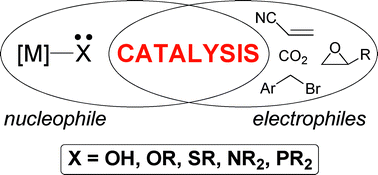 Graphical abstract: Metal-catalyzed nucleophilic carbon–heteroatom (C–X) bond formation: the role of M–X intermediates