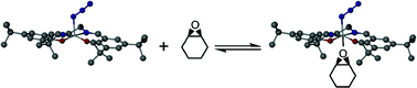 Graphical abstract: X-Ray crystal structures of five-coordinate (salen)MnN3 derivatives and their binding abilities towards epoxides: chemistry relevant to the epoxide–CO2copolymerization process