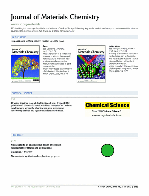 Contents and Chemical Science