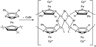 Graphical abstract: Synthesis and unprecedented coordination behaviour of a novel 1,2,3-triphosphaferrocene complex