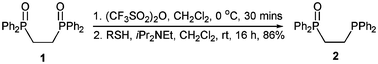 Graphical abstract: Selective mono reduction of bis-phosphine oxides under mild conditions