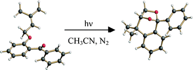 Graphical abstract: Photochemistry of allyloxybenzophenones: a pseudo-Paternò–Büchi rearrangement accompanied by hydrogen transfer induced 1,5-cyclization