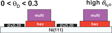 Graphical abstract: Co-adsorption of water and hydrogen on Ni(111)