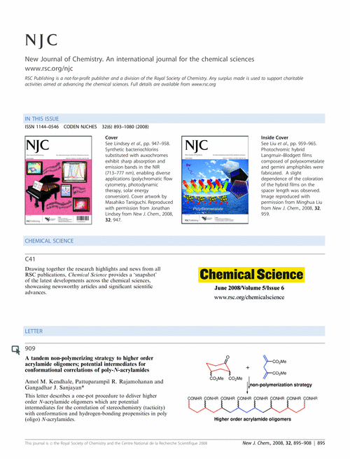 Contents and Chemical Science