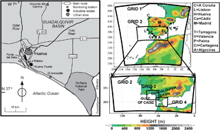 Graphical abstract: Characterization of a long range transport pollution episode affecting PM in SW Spain