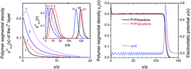 Graphical abstract: Internal structure and charge compensation of polyelectrolyte multilayers: a numerical study