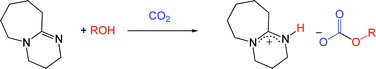 Graphical abstract: Organic liquid CO2 capture agents with high gravimetric CO2 capacity