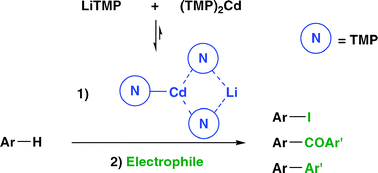 Graphical abstract: Deprotonative cadmation of functionalized aromatics