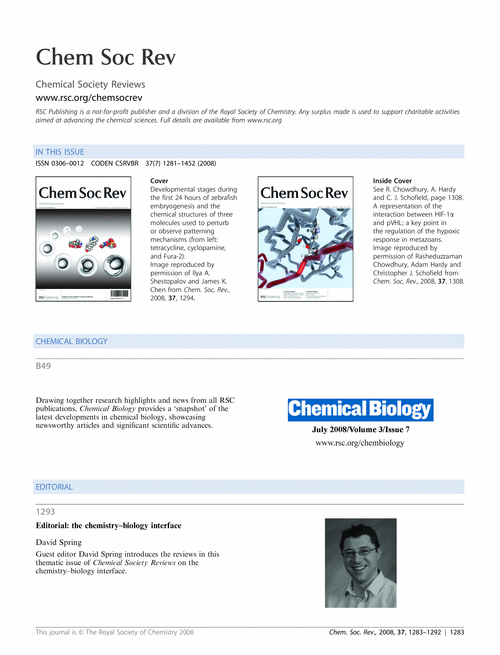 Contents and Chemical Biology