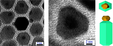 Graphical abstract: Gold tip formation on perpendicularly aligned semiconductor nanorod assemblies