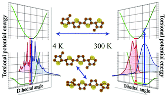 Graphical abstract: Spectroscopic signatures for planar equilibrium geometries in methyl-substituted oligothiophenes